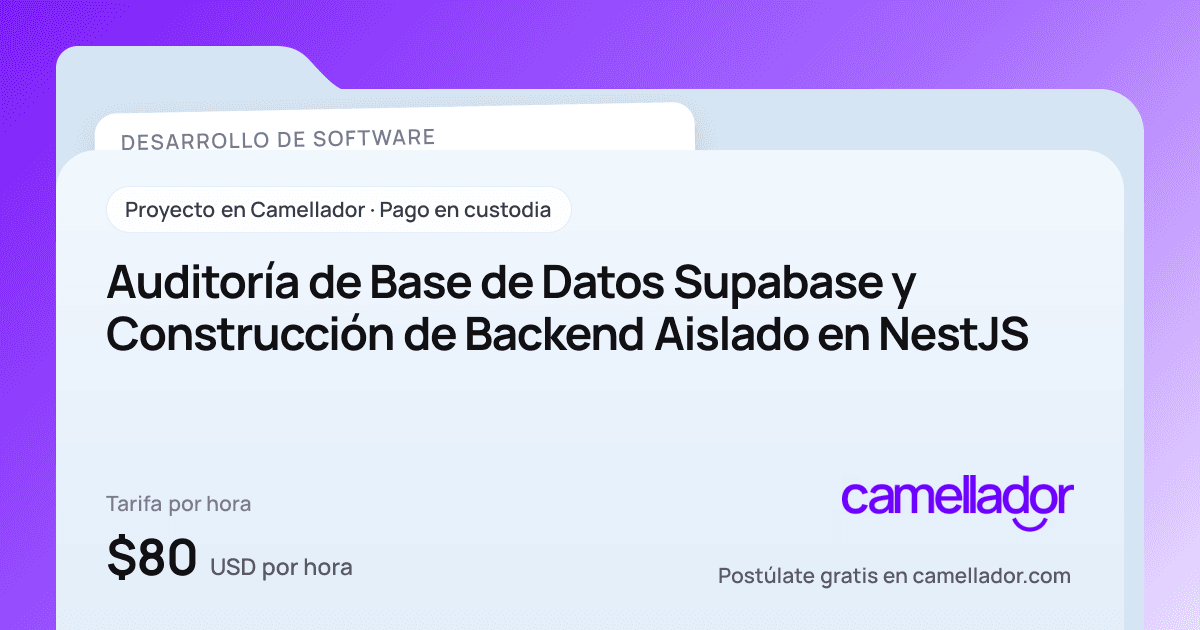 Vista previa del enlace con la marca de Camellador